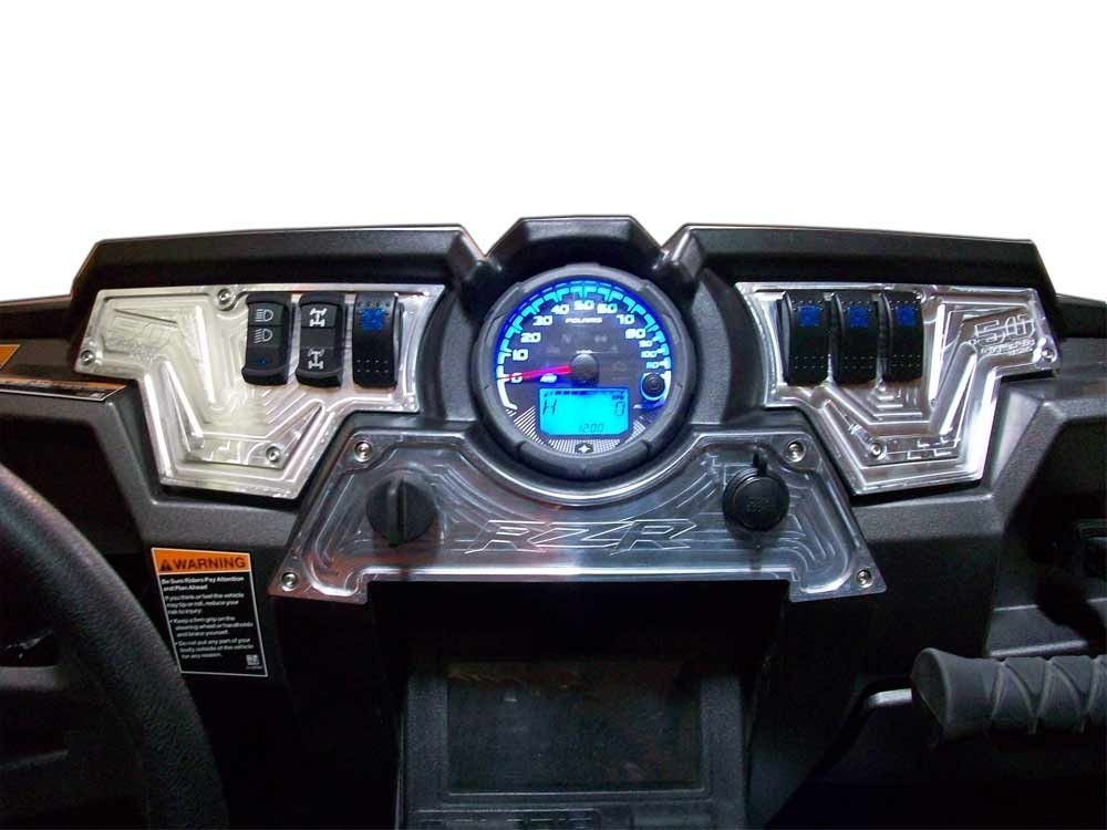 RZR XP 1000 center dash panel Raw