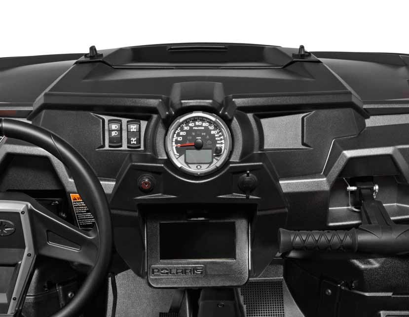 Polaris RZR XP1000 Dash before new dash plate