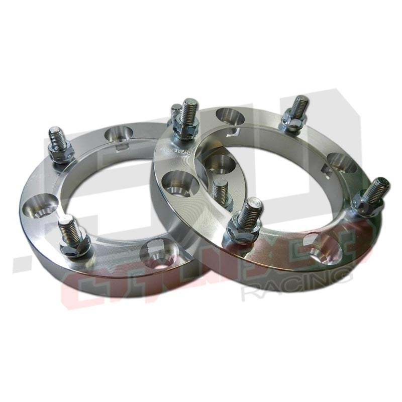 Wheel Spacers 4x156 1 inch - 12x1.5 Studs