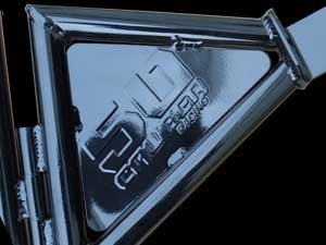 50 Cal RZR Doors White on Black