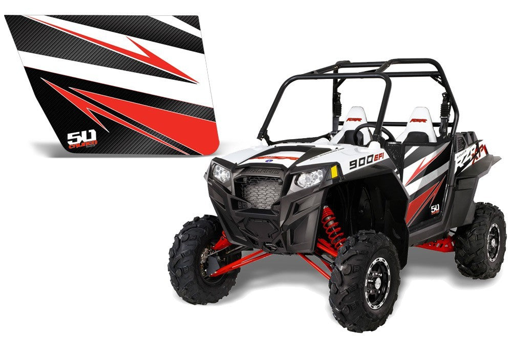 White Lightning sticker kit