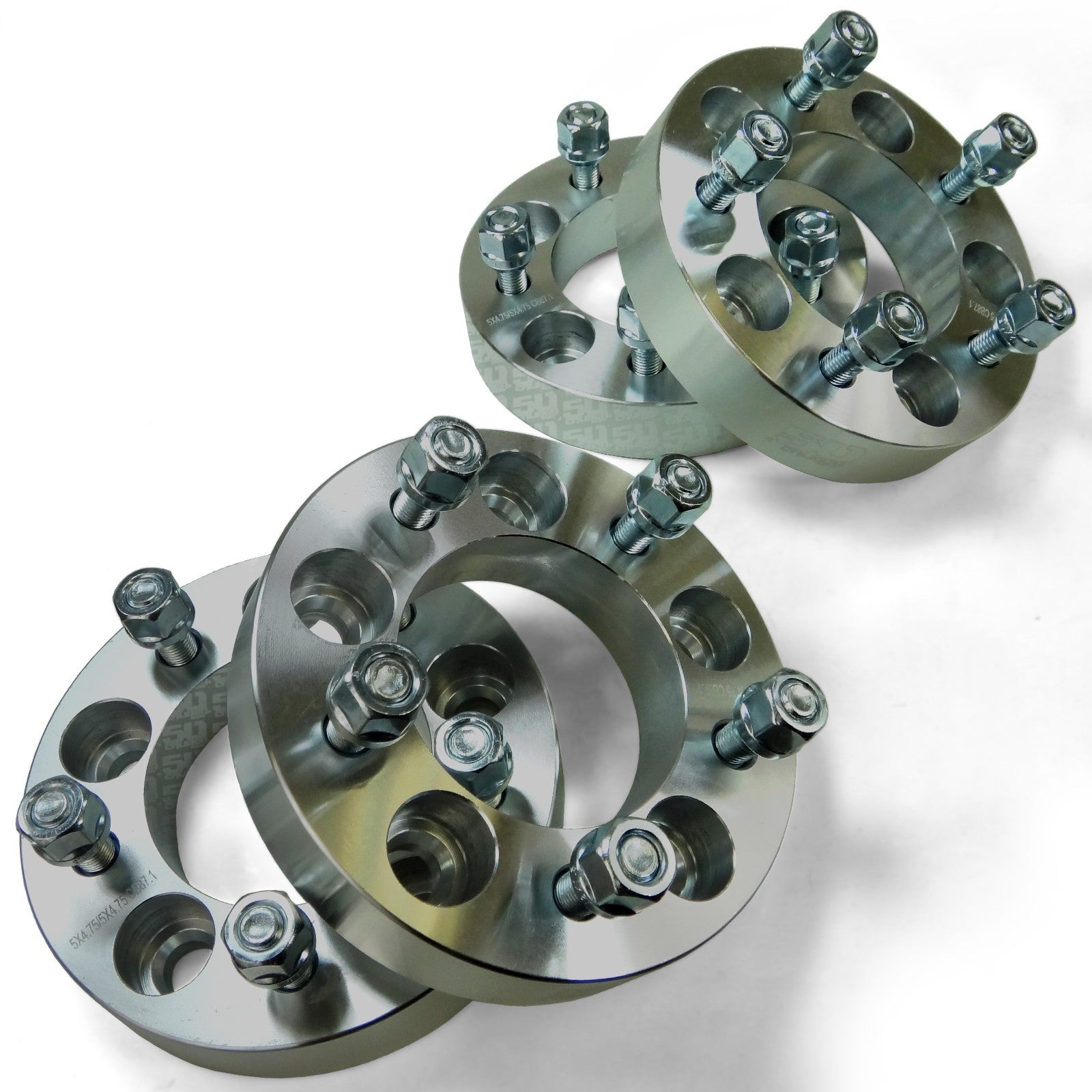 Wheel Spacers 5x4.75 1.25 inch 12x1.50mm stud