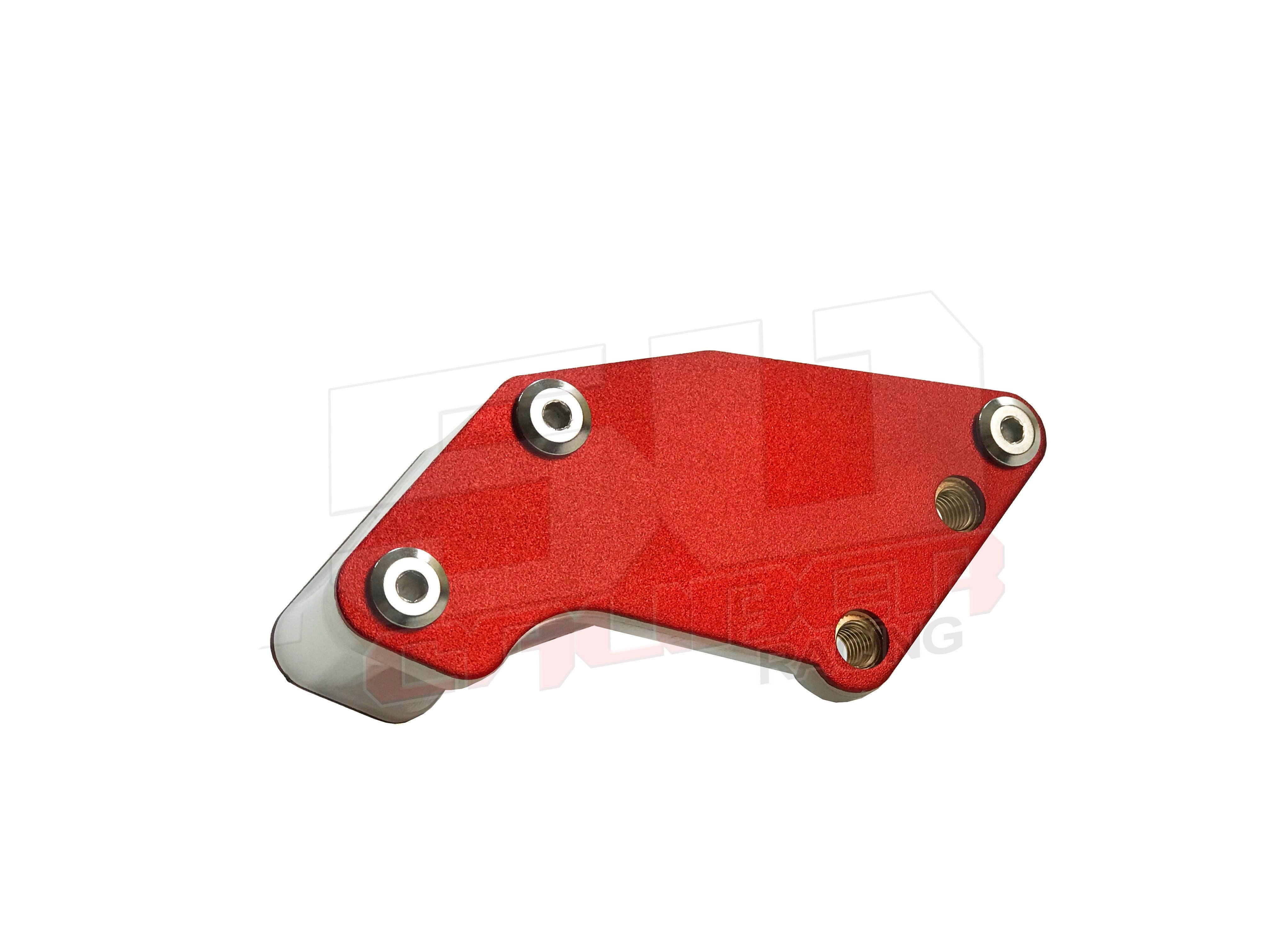 Billet Aluminum Chain guide - Red