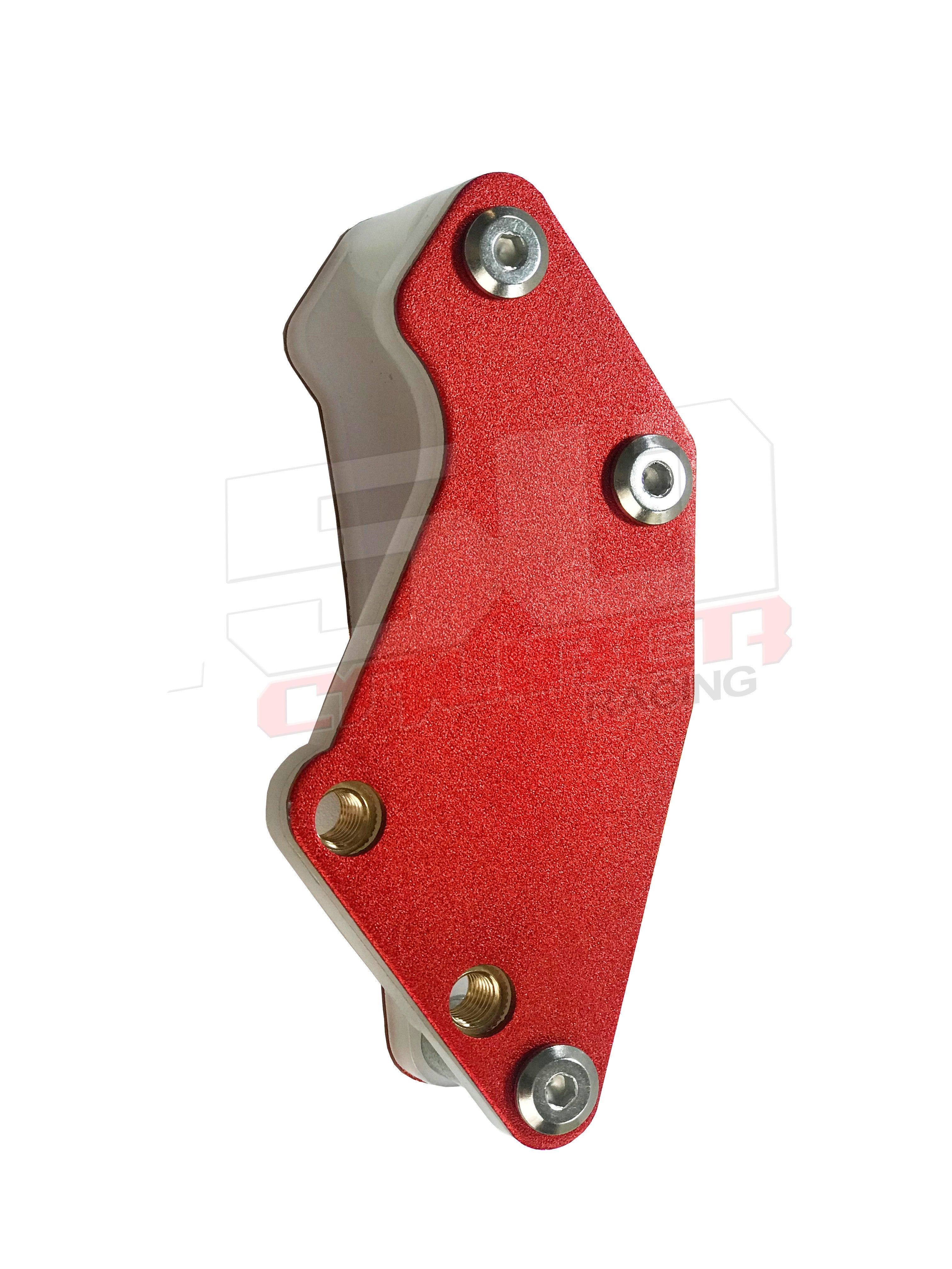 Billet Aluminum Chain guide - Red