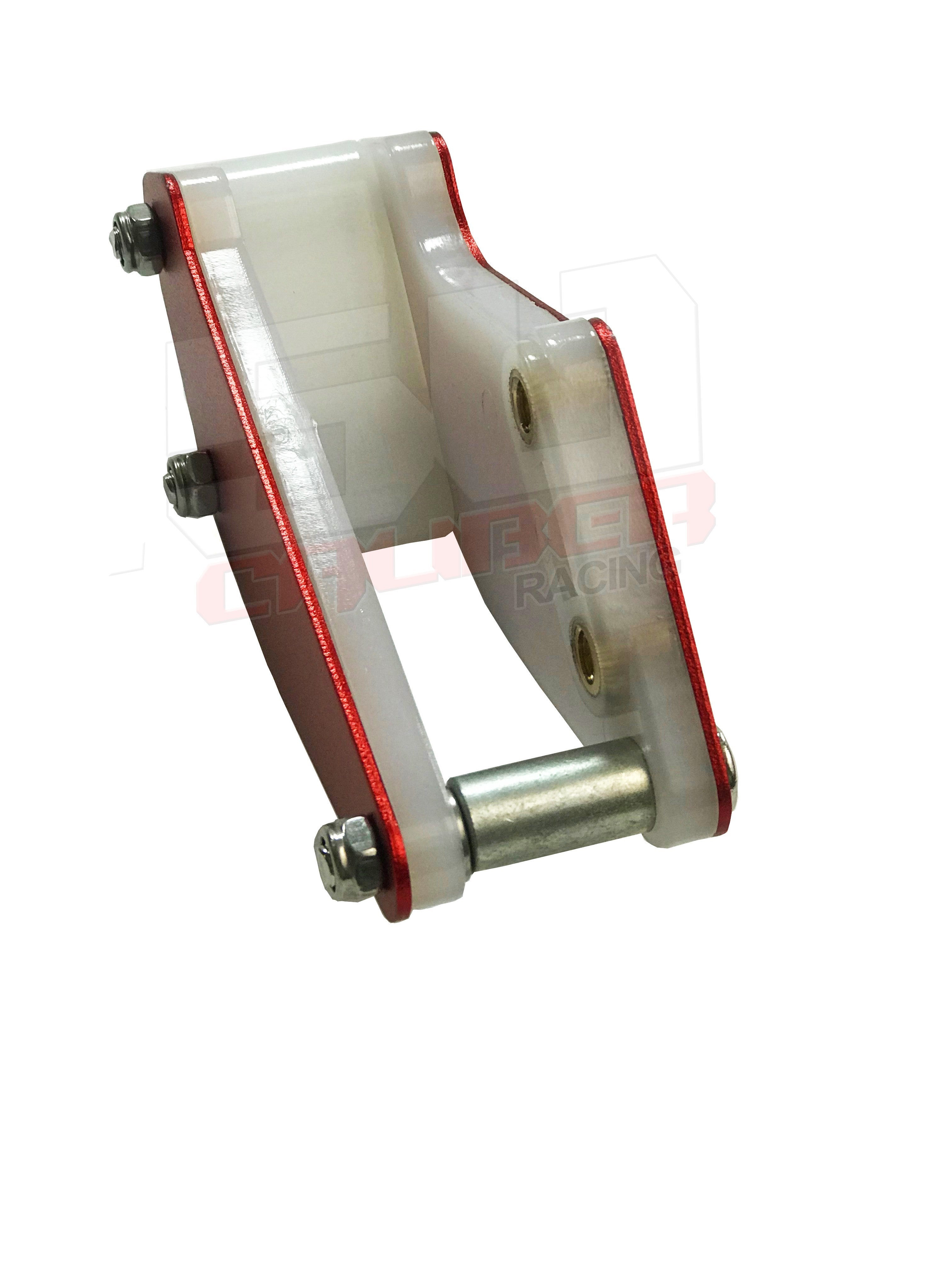 Billet Aluminum Chain guide - Red