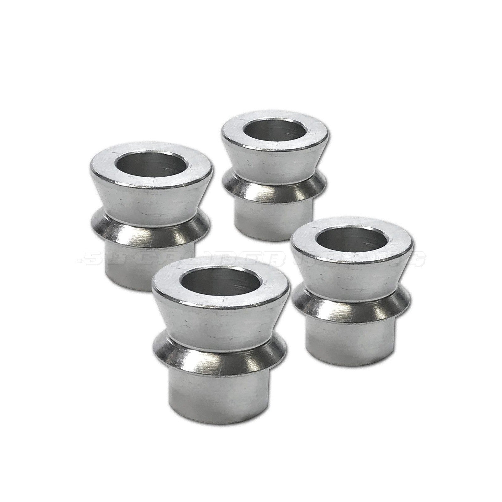 50 Caliber Racing Panhard Bar Fab Kit - 4130 Chromoly High Misalignment spacers with zinc plating