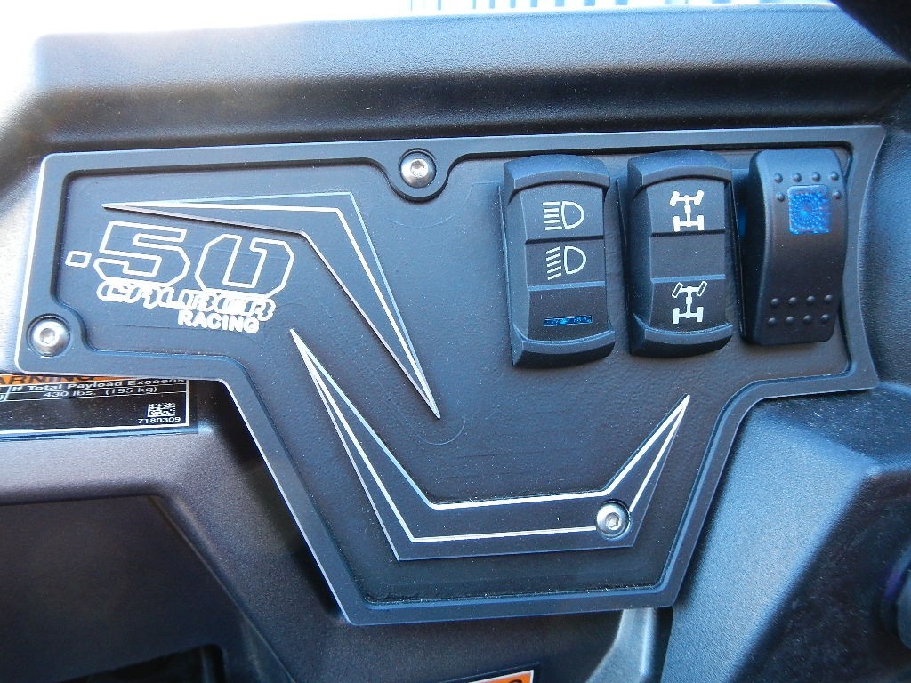 XP 1000 6 Switch Dash Panel Black