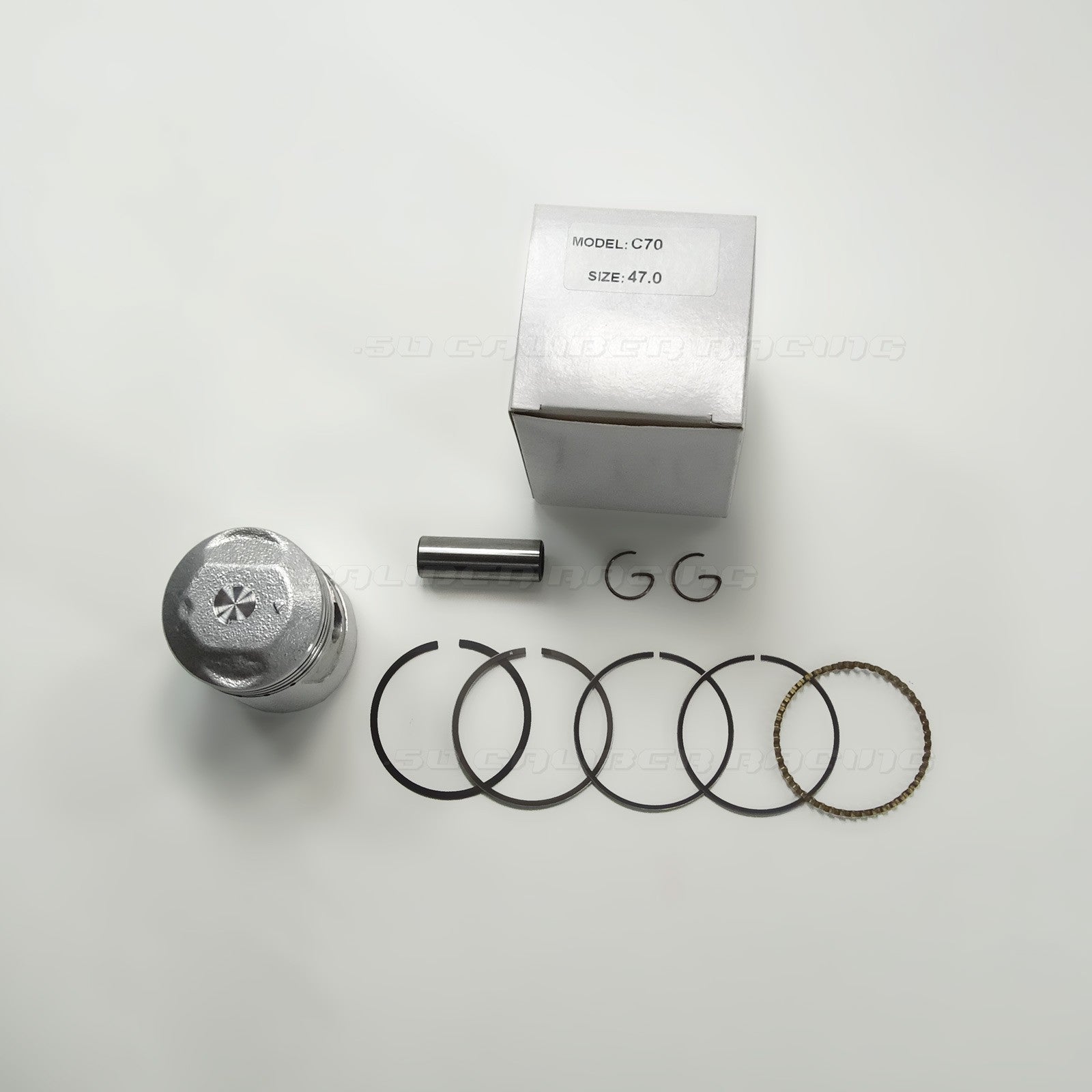 50 Caliber Racing OEM Spec Honda CT70 Piston Kit