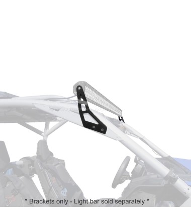 Canam X3 Straight LED Light Bar Brackets