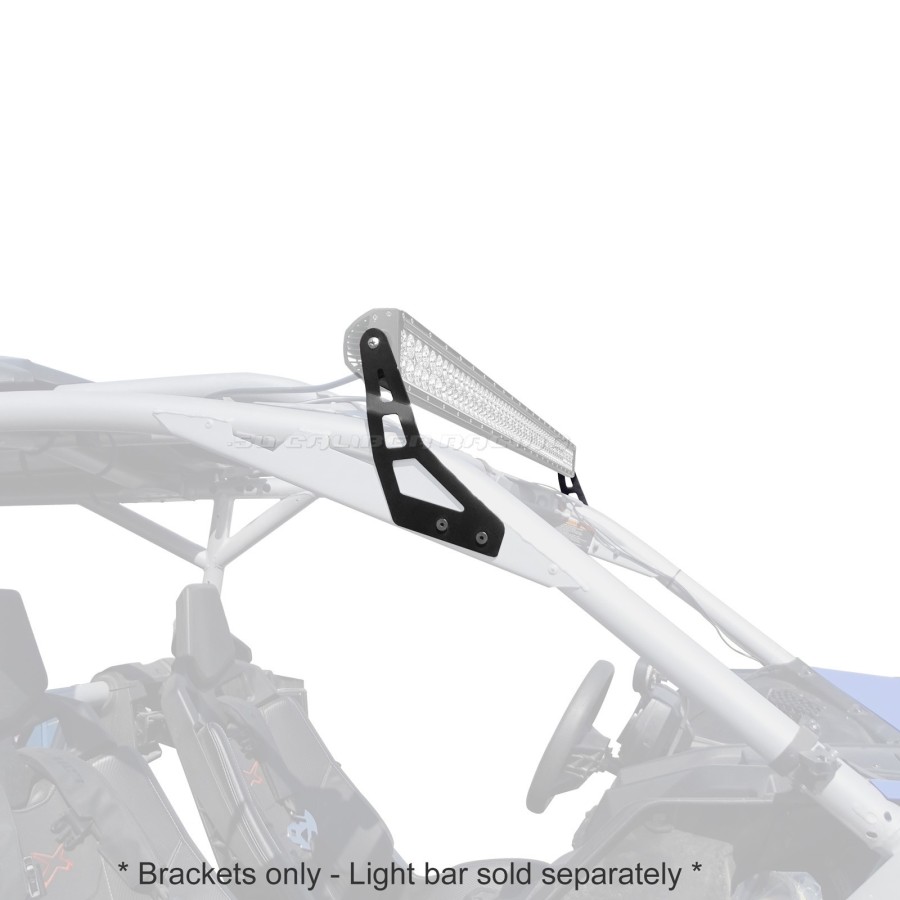 Canam X3 Straight LED Light Bar Brackets