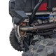 Polaris RZR Turbo R Vented Exhaust Cover - Increases departure angle over stock plastic piece
