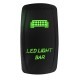 Illuminated On/Off Rocker Switch LED Light Bar