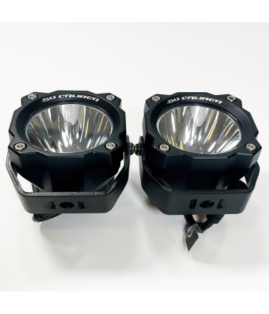 2pc LED Pod Lights Clear