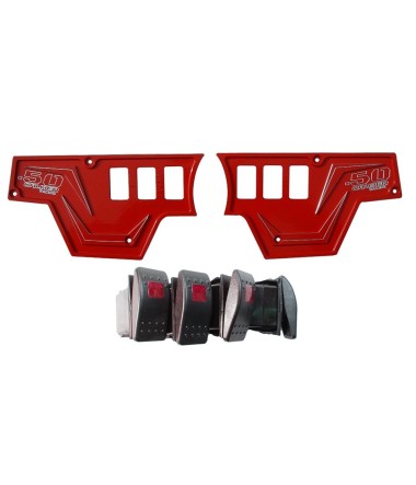 .50 Caliber Racing Dash Panels for Polaris RZR