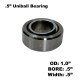 Uniball Spherical Bearings - .5" Bore