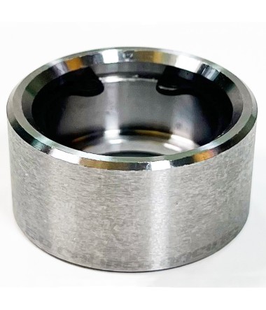 4130 Chromoly Uniball Cup with Snap Ring for .75" Bore Uniball Bearing