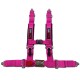 2" 4 point Harness Pink