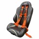 2" 4 point Racing Harness orange with seat
