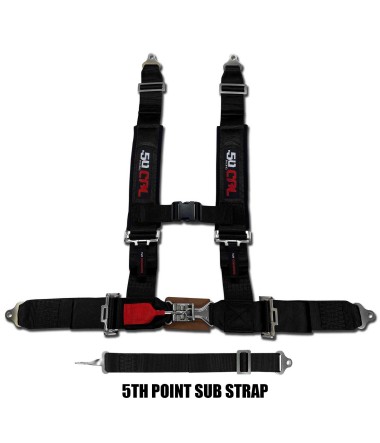 2" 5 point Harness Seat Belt 50 Caliber Racing