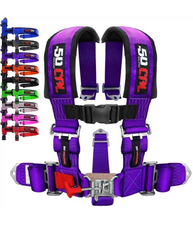 50 Caliber Racing 3" 5 point Harness Racing Harness Seat Belt