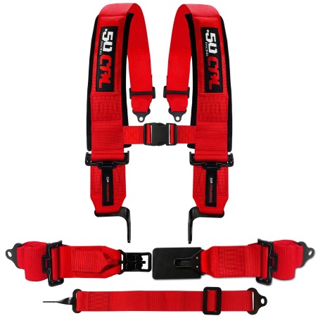 SFI Approved 2" and  3" 5pt Safety Harness