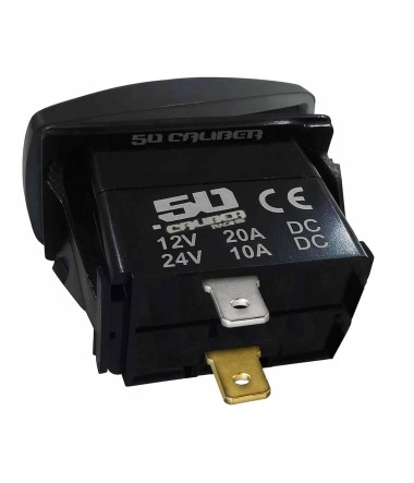 Dual type A USB LED illuminated rocker switch