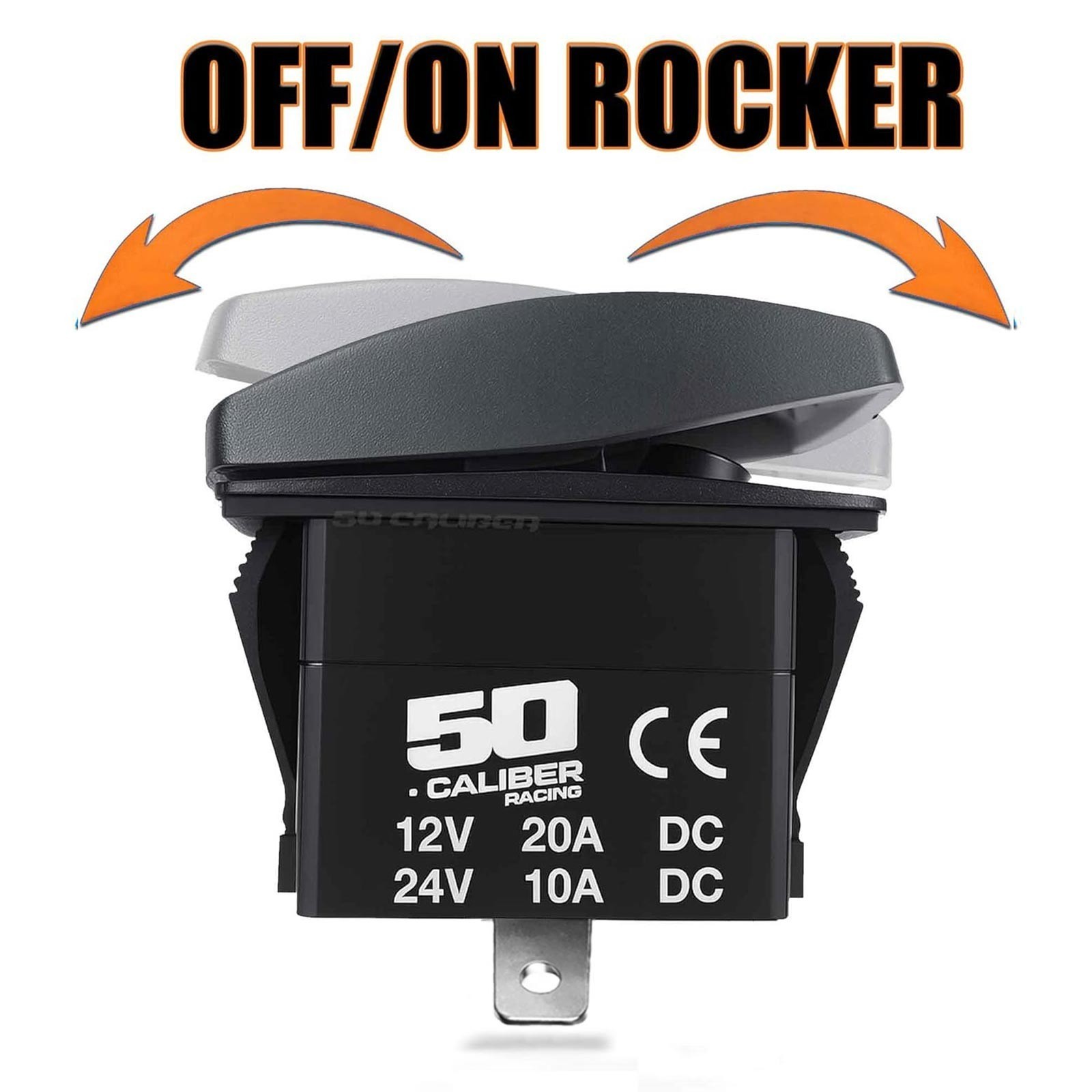 Dual type A USB LED illuminated rocker switch