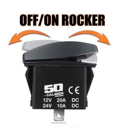 Dual type A USB LED illuminated rocker switch