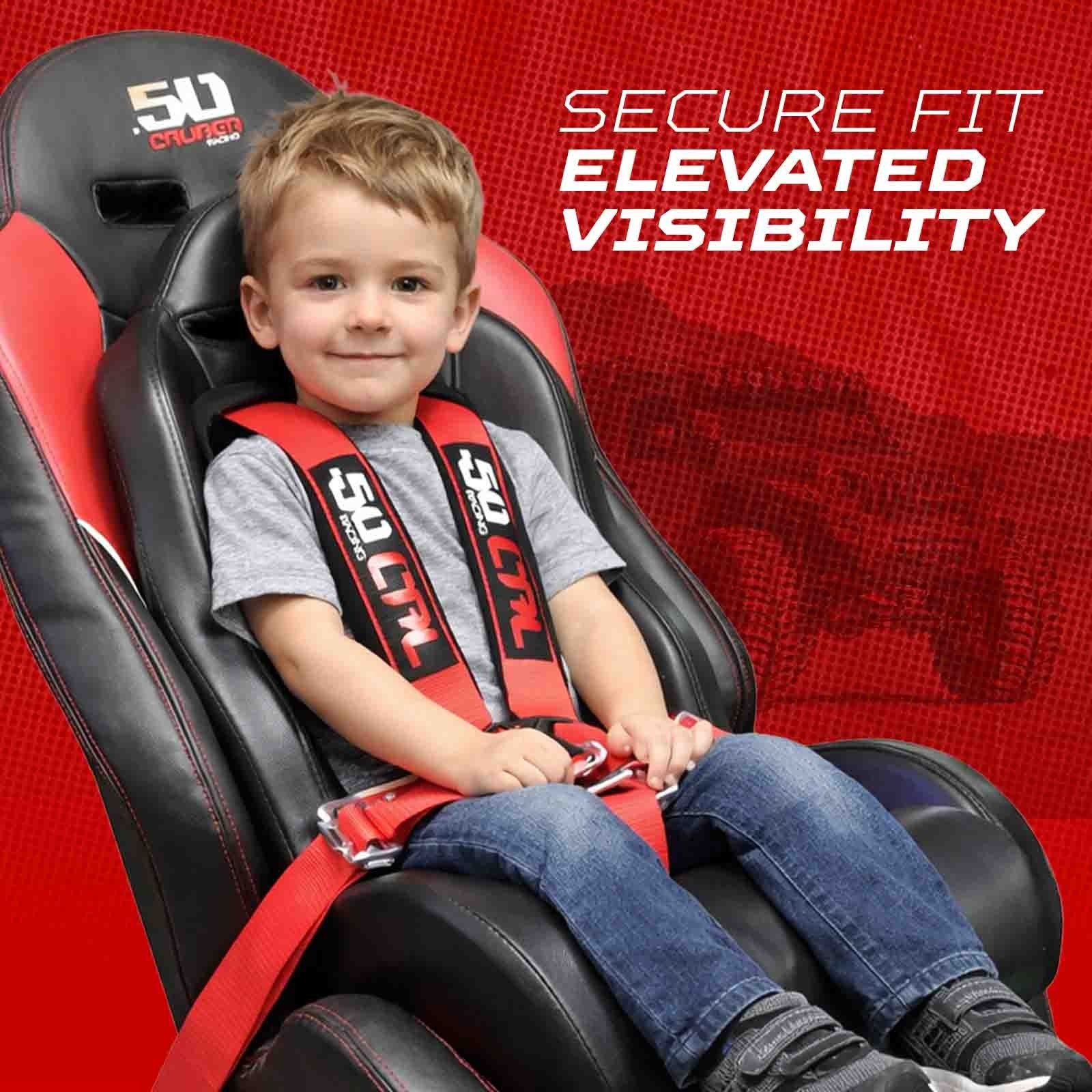 Safety booster seat for Can-Am Polaris Yamaha RZR X3 YXZ Honda Talon