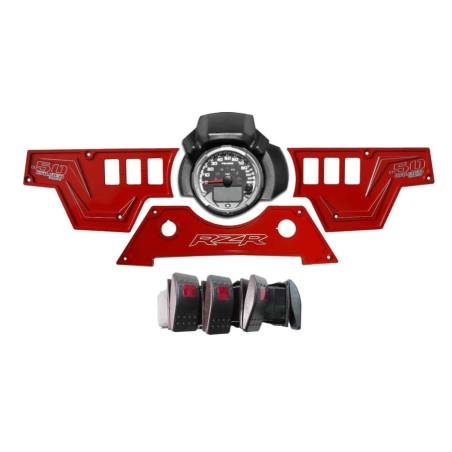 .50 Caliber Racing Dash Panels for Polaris RZR