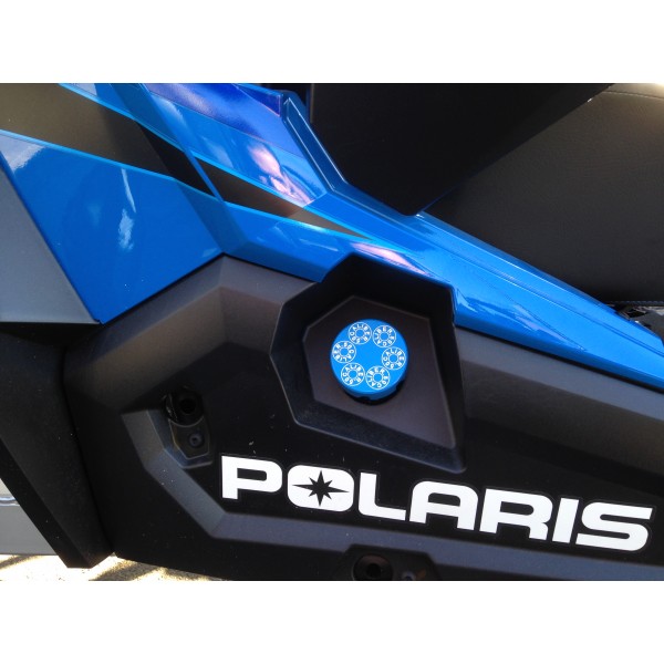 50 Caliber Racing Billet Aluminum Gas Cap Fit Polaris Ranger RZR 800 800s UTV 