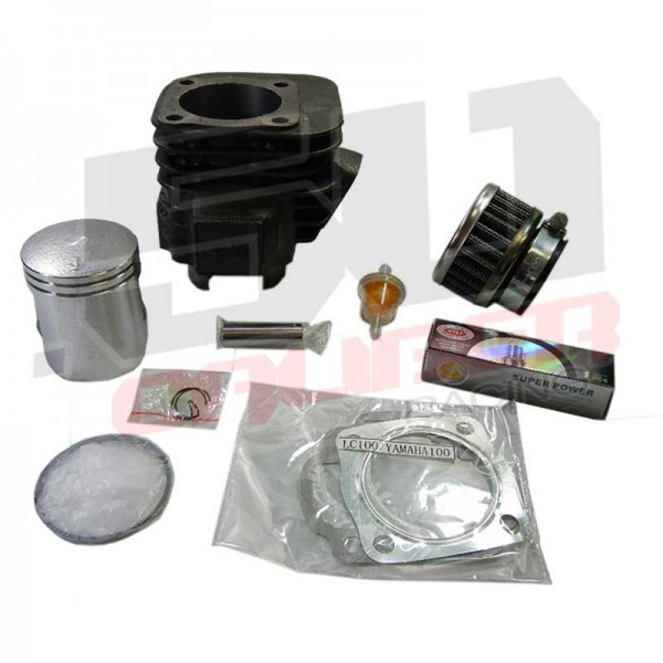For Polaris Sportsman 90 52mm Engine Cylinder Rebuild Top End Kit 0452117 01-06