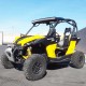 Add a 50 Inch Radius Light Bar on your 2010-2013 Can Am UTV with our Brackets