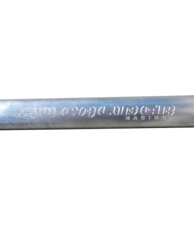 50 Caliber Racing logo engraving on each rod