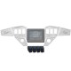 RZR Dash Panel Digital GPS 6 piece White with switches