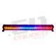 32 Inch Multicolor LED Light Bar with Wireless Remote -Brilliant Red Blue and Amber Lighting
