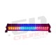 22 Inch Multicolor LED Light Bar with Wireless Remote- Brilliant Red Blue and Amber Lighting