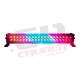 22 Inch Multicolor LED Light Bar with Wireless Remote - Amazing Red Blue and Amber Light Patterns