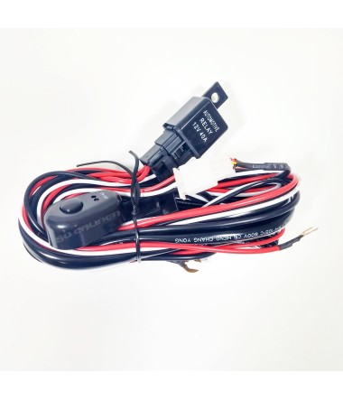 40 amp Wire Harness Kit with Relay and Switch