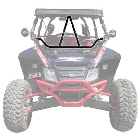 50 Caliber Racing Bolt On Front Intrusion V-Bar for Arctic Cat Wildcat