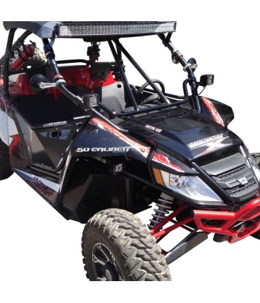 50 Caliber Racing Bolt On Front Intrusion V-Bar for Arctic Cat Wildcat