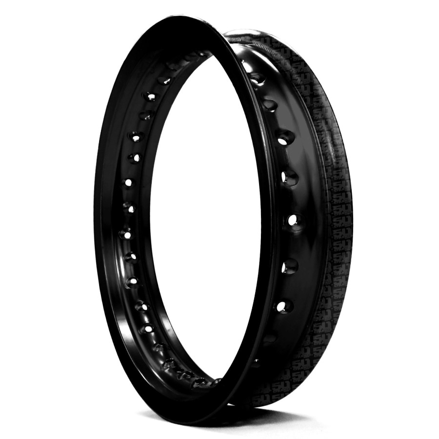 BLACK - Pit Bike Rims 12 Inch 28 Hole