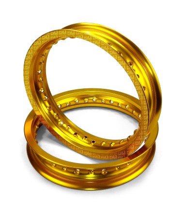 GOLD - High quality 50 Caliber Racing pit bike Rims