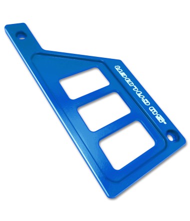 BLUE - RZR XP1000 Left Side 3 Switch Dash Panel