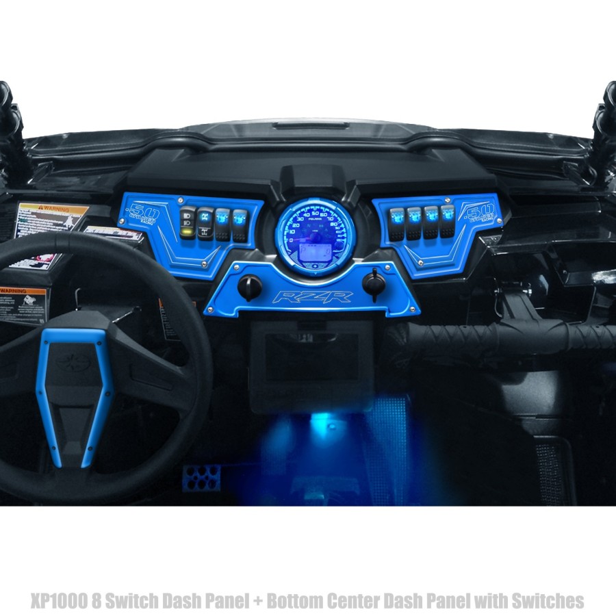 .50 Caliber Racing Dash Panels for Polaris RZR