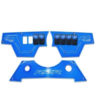 .50 Caliber Racing Dash Panels for Polaris RZR