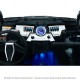 WHITE - RZR XP1000 8 Switch Dash Panel. 3 Piece + 6 Switches included.