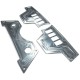 MACHINED FINISH - RZR XP1000 8 Switch Dash Panel. 3 Piece + 6 Switches included.