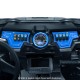 BLUE - RZR XP1000 8 Switch Dash Panel. 2 Piece + 6 Switches included.