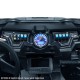 BLACK - RZR XP1000 8 Switch Dash Panel. 2 Piece + 6 Switches included.